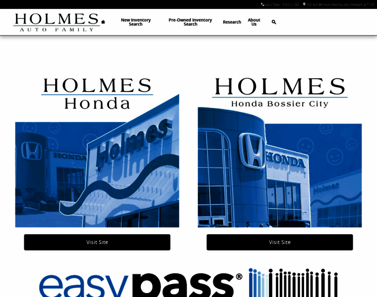Holmesautogroup.com thumbnail