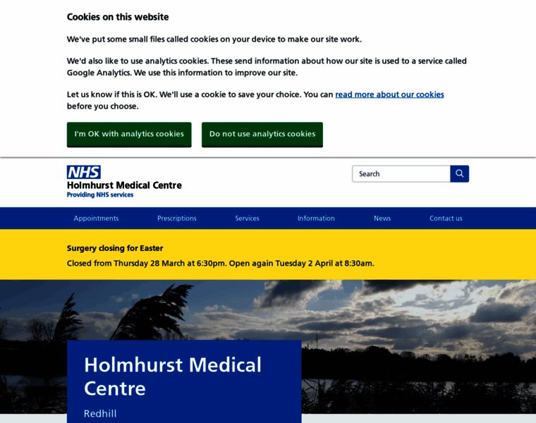 Holmhurstmedicalcentre.co.uk thumbnail