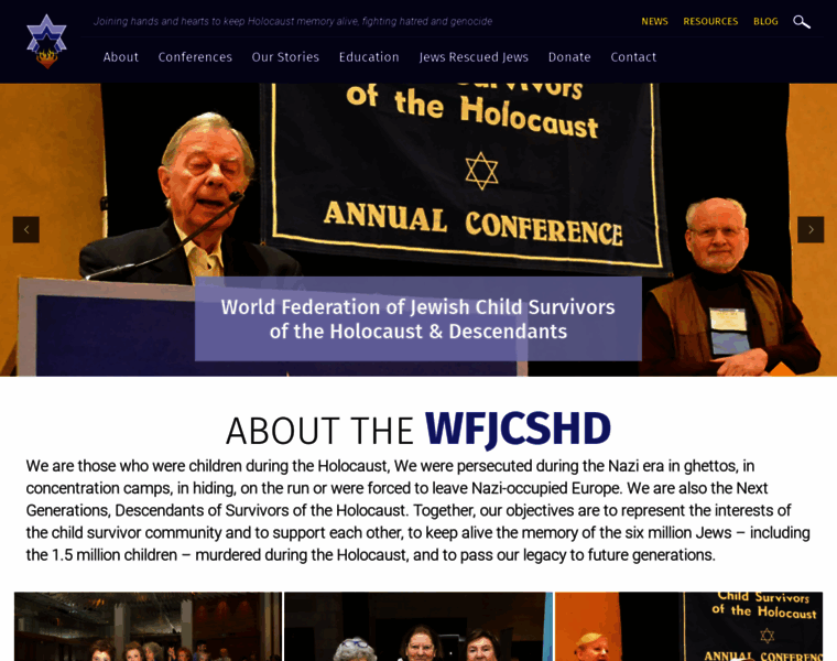 Holocaustchild.org thumbnail