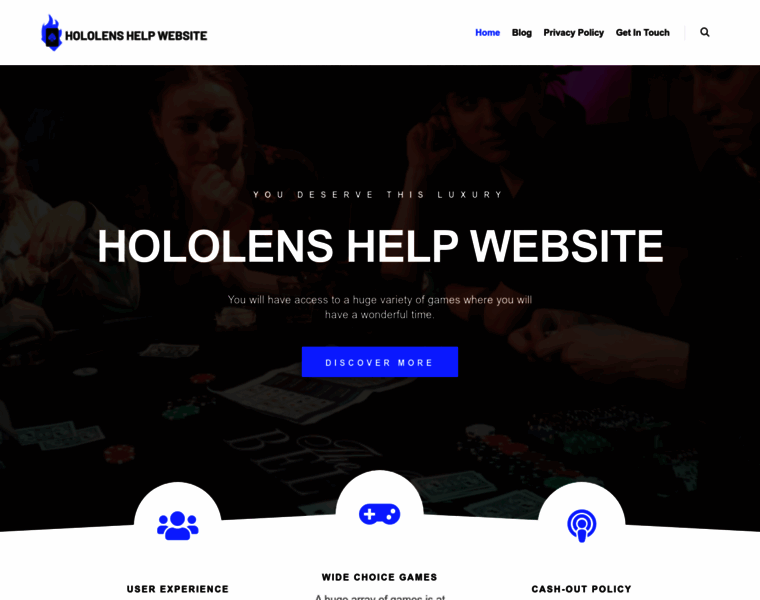 Hololenshelpwebsite.com thumbnail