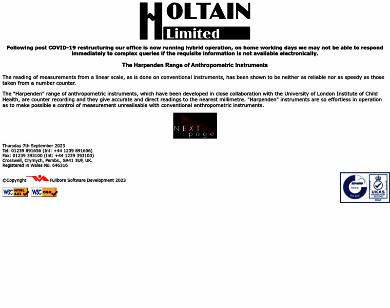 Holtain.co.uk thumbnail