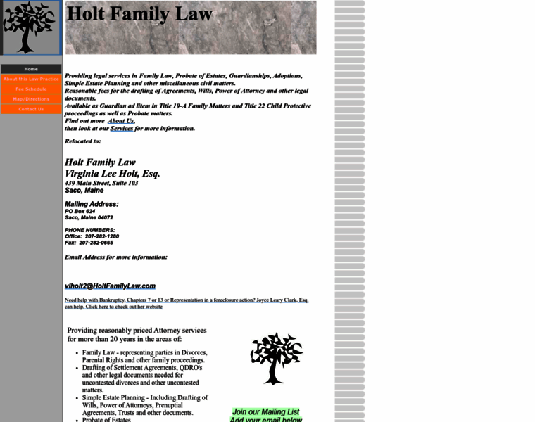 Holtfamilylaw.com thumbnail