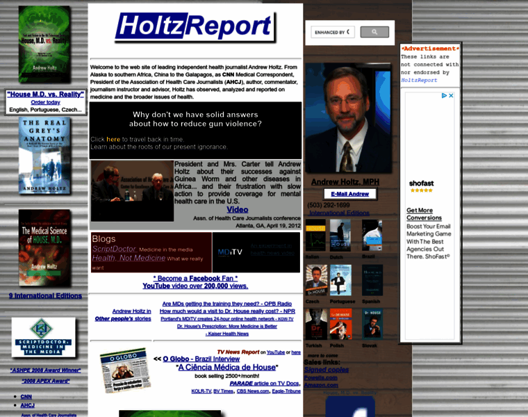 Holtzreport.com thumbnail