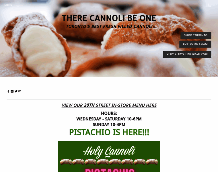 Holy-cannoli.com thumbnail