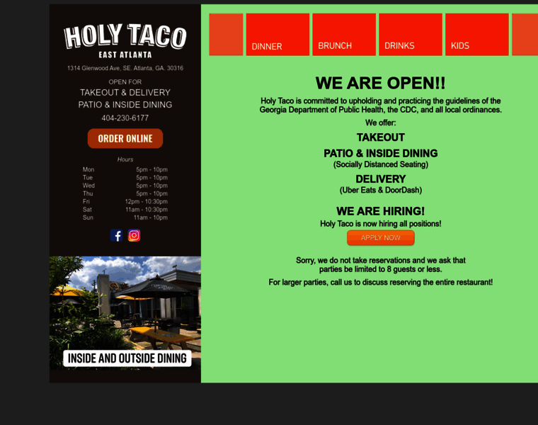 Holy-taco.com thumbnail