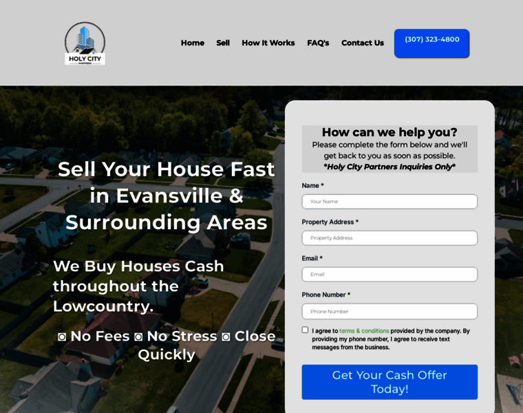 Holycitypartners.com thumbnail