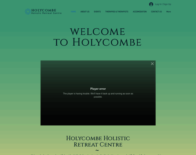 Holycombe.com thumbnail
