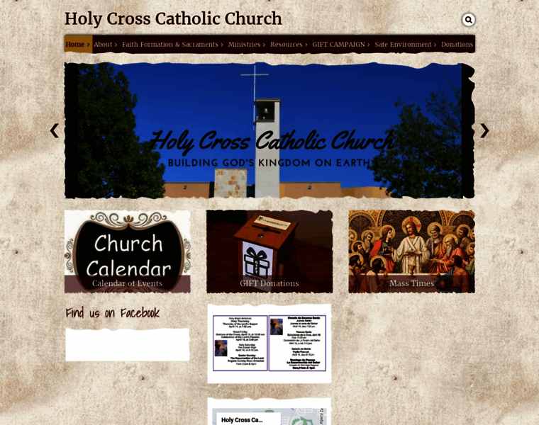 Holycrosscc.org thumbnail