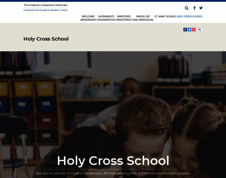 Holycrossschool-anderson.com thumbnail