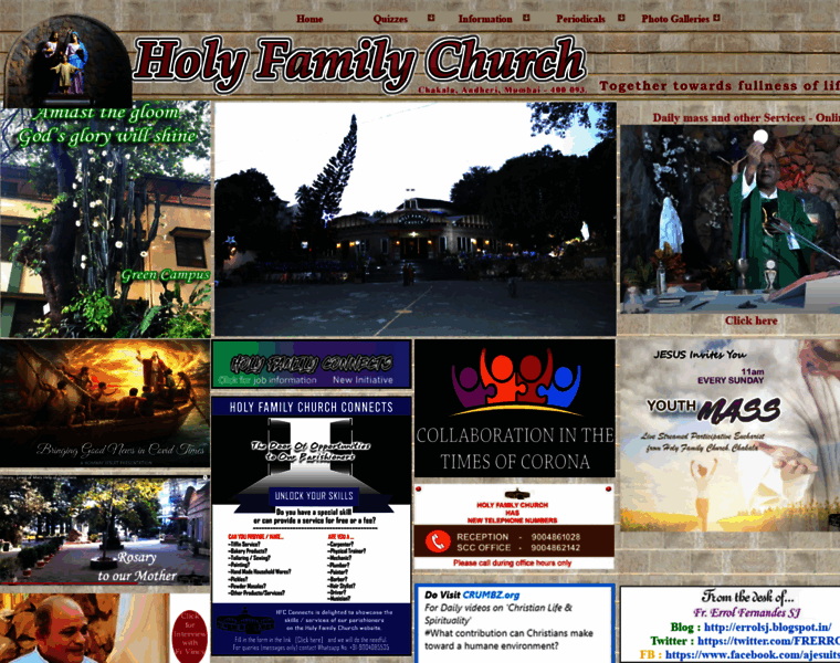 Holyfamilychurchchakala.com thumbnail