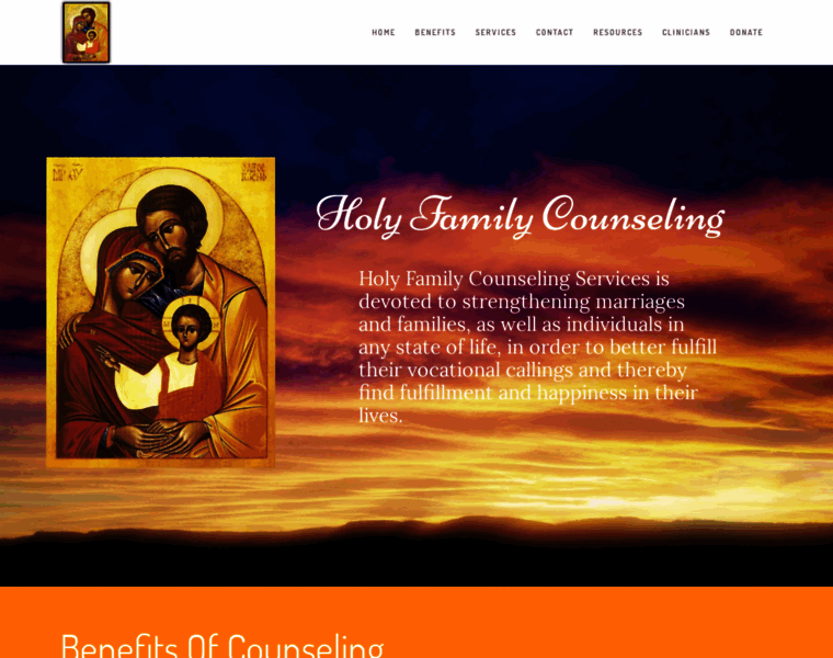 Holyfamilycounseling.org thumbnail