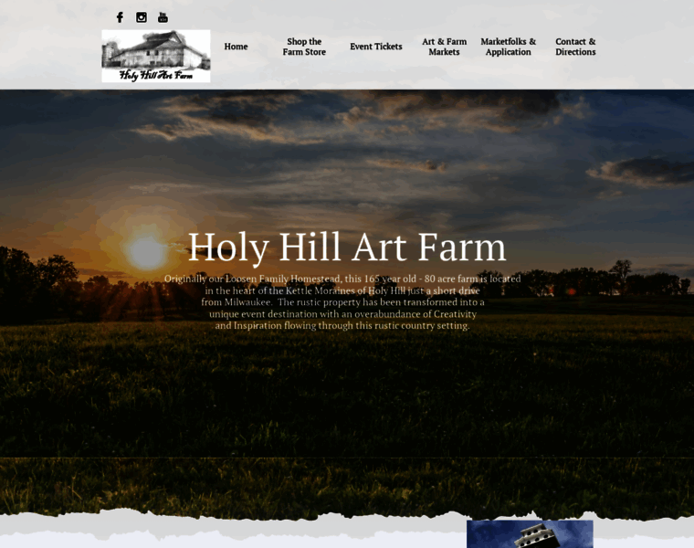 Holyhillartfarm.com thumbnail