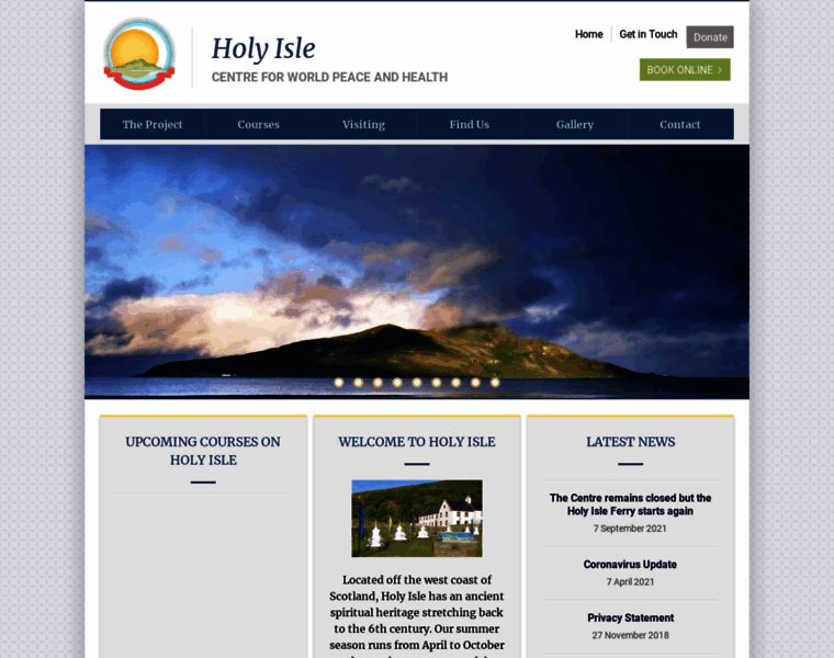 Holyisle.org thumbnail
