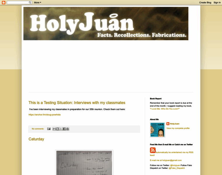 Holyjuan.com thumbnail