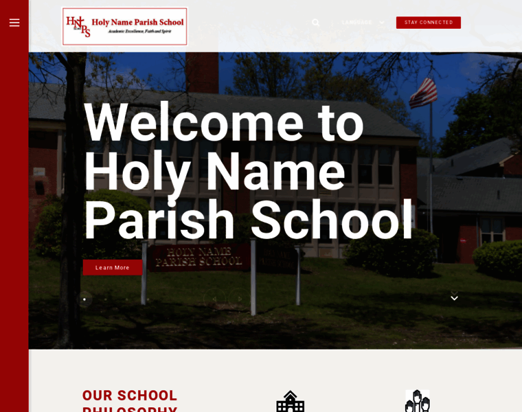 Holynameparishschool.org thumbnail