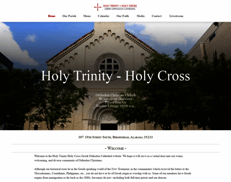 Holytrinity-holycross.com thumbnail