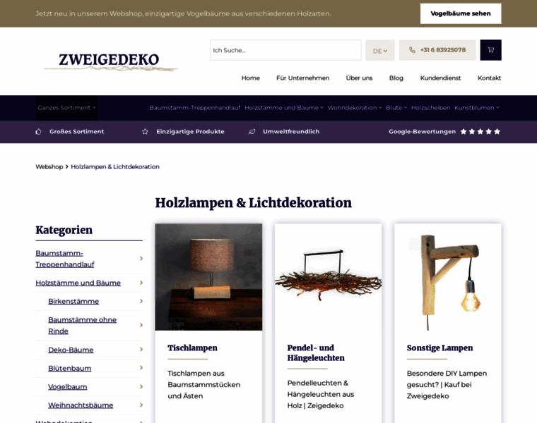 Holz-lampen.com thumbnail