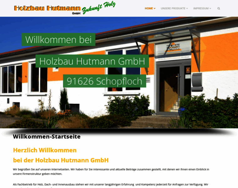 Holzbau-hutmann.de thumbnail