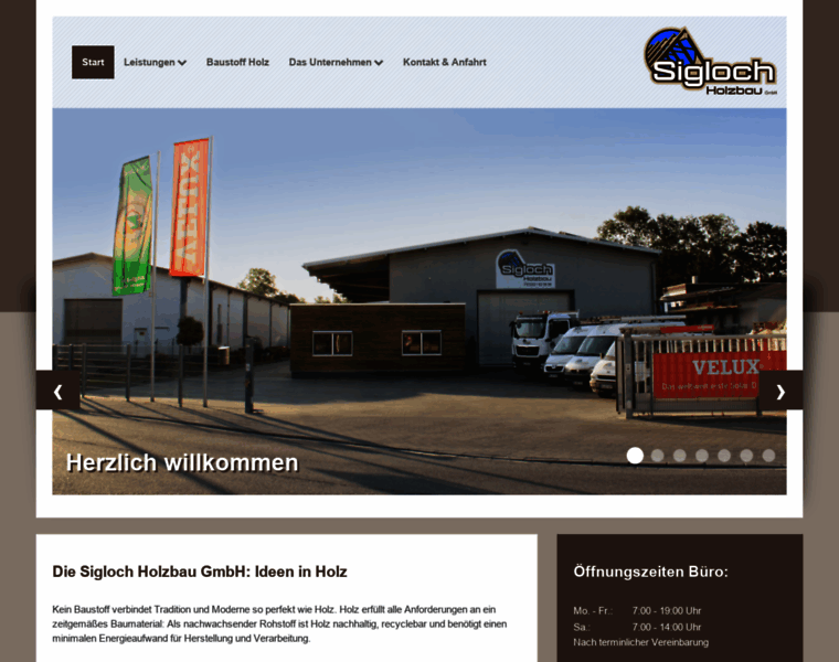 Holzbau-sigloch.de thumbnail