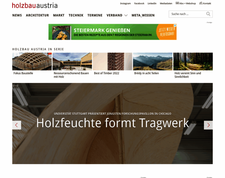 Holzbauaustria.at thumbnail