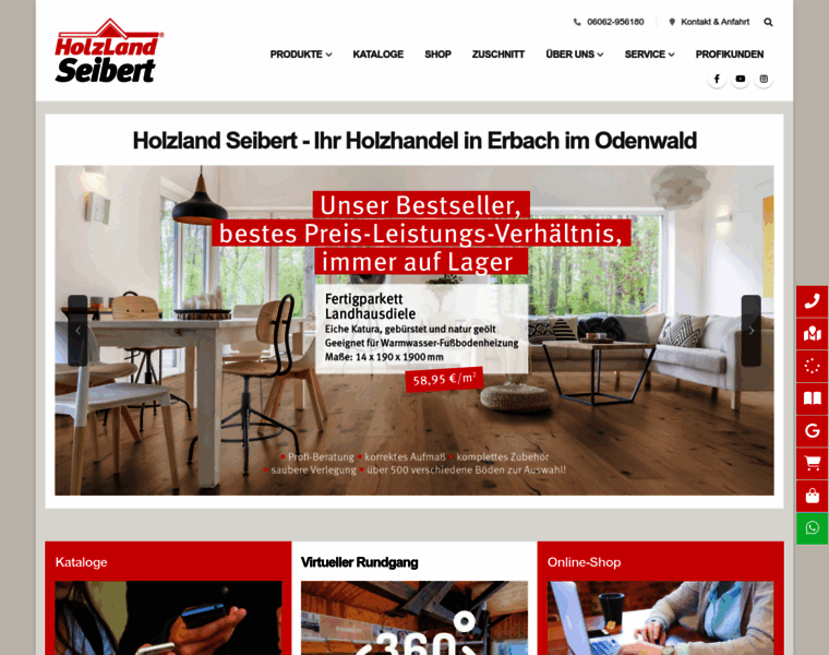 Holzland-seibert.de thumbnail