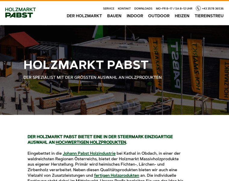 Holzmarkt-pabst.at thumbnail