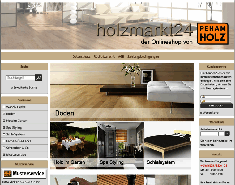Holzmarkt24.at thumbnail