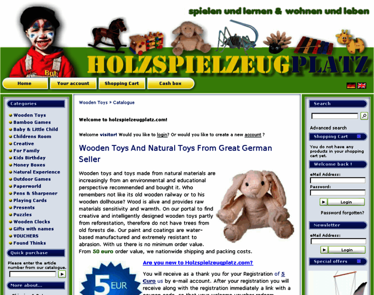 Holzspielzeugplatz.com thumbnail