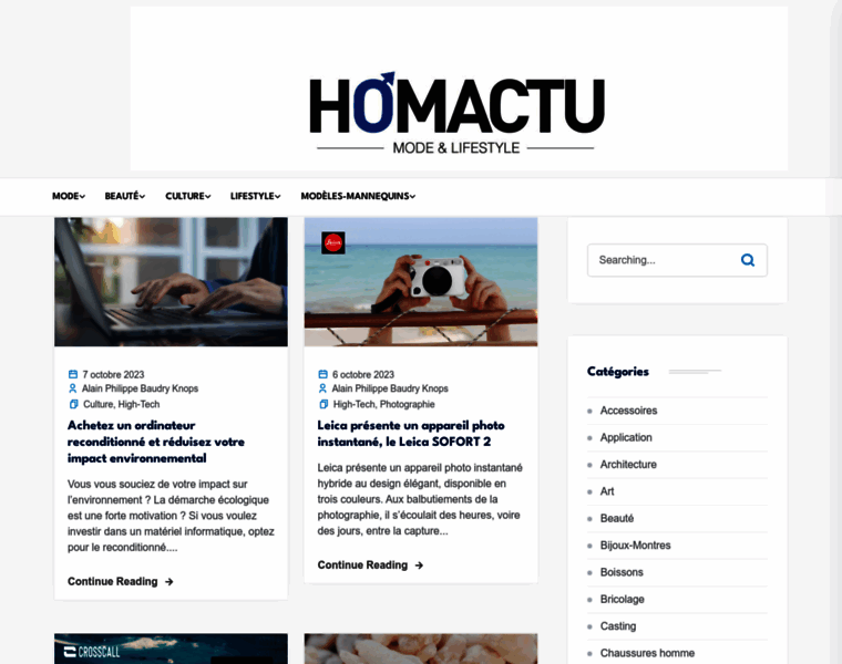 Homactu.net thumbnail