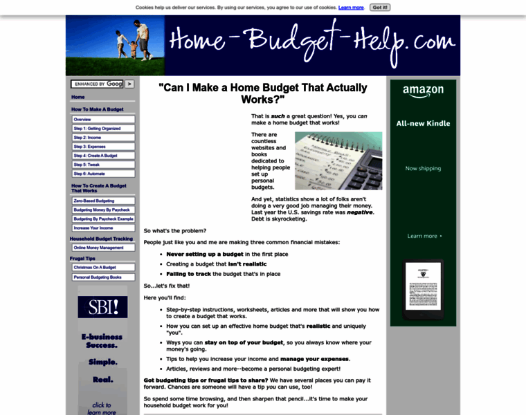 Home-budget-help.com thumbnail