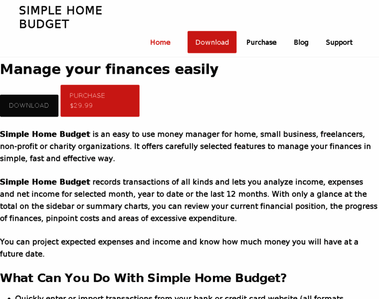 Home-budget-software.com thumbnail