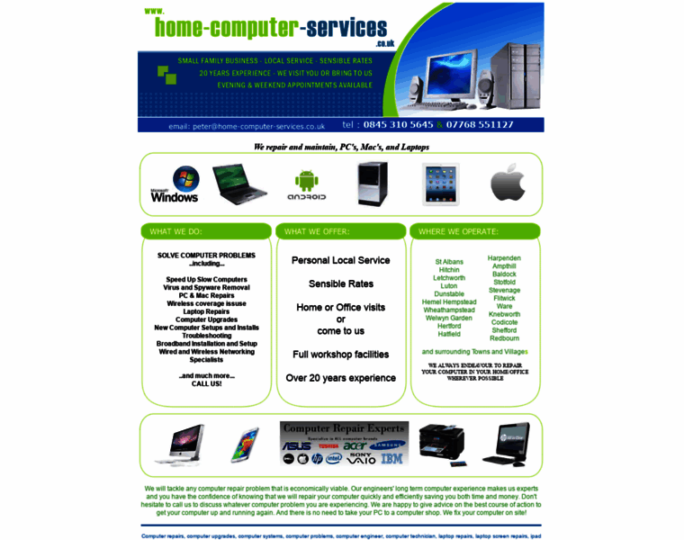 Home-computer-services.co.uk thumbnail