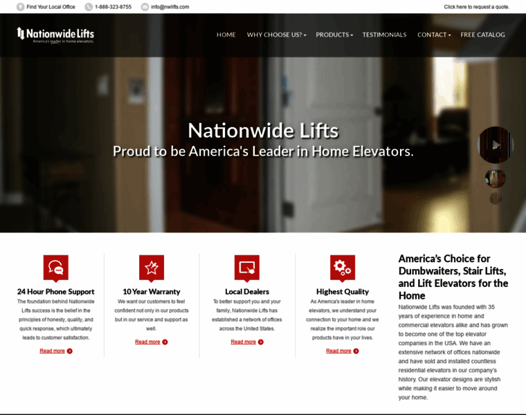 Home-elevator.net thumbnail