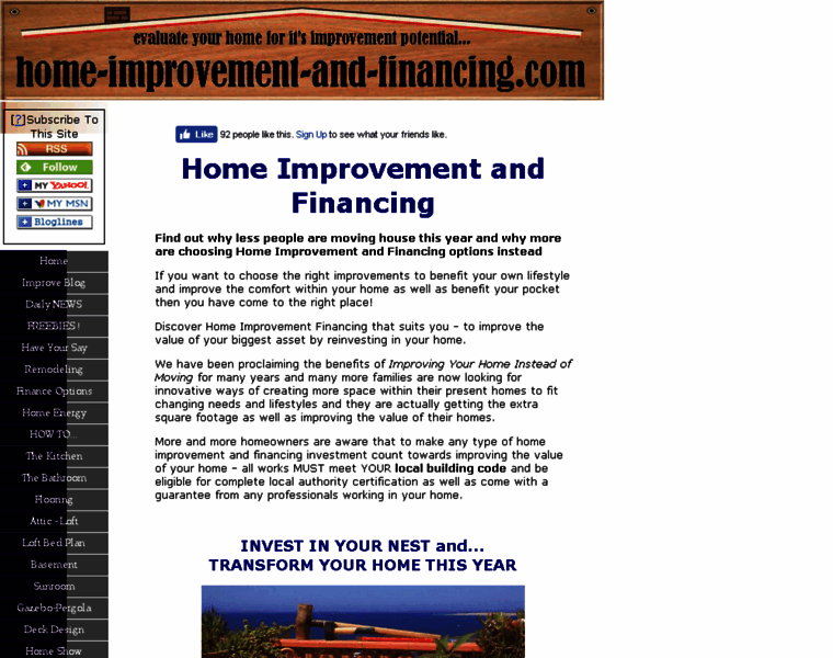 Home-improvement-and-financing.com thumbnail