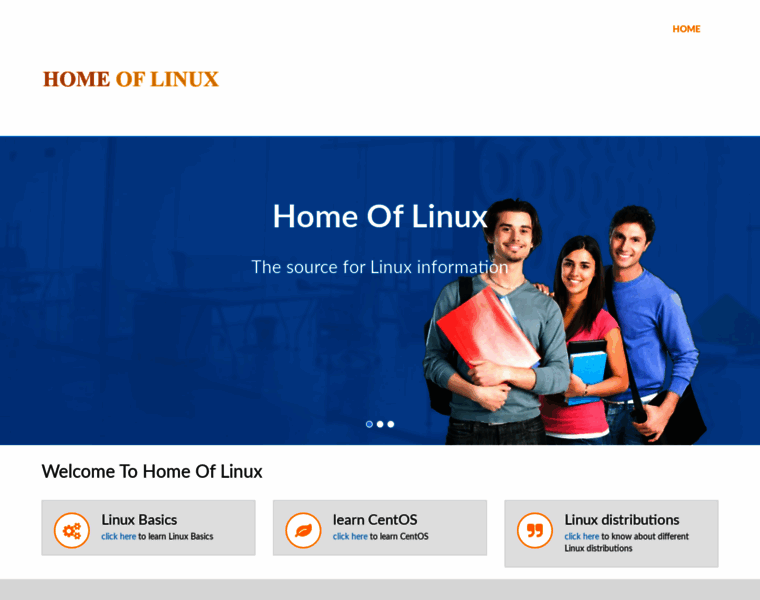 Home-of-linux.org thumbnail