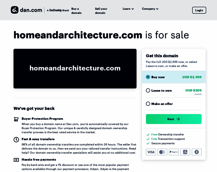 Homeandarchitecture.com thumbnail