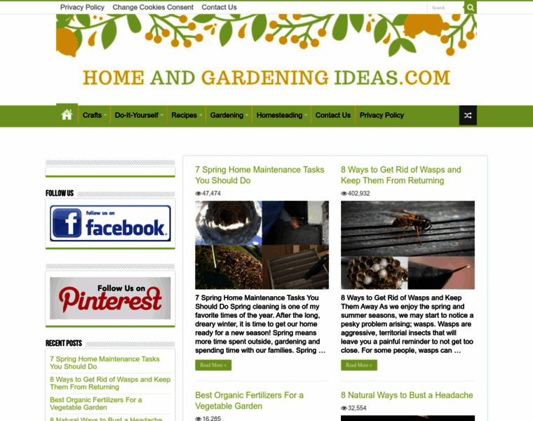 Homeandgardeningideas.com thumbnail