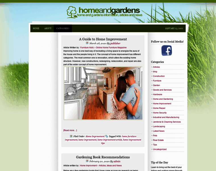 Homeandgardens.org thumbnail