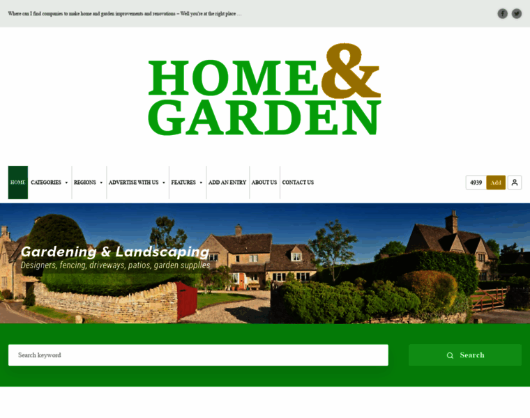 Homeandgardenwebsite.co.uk thumbnail