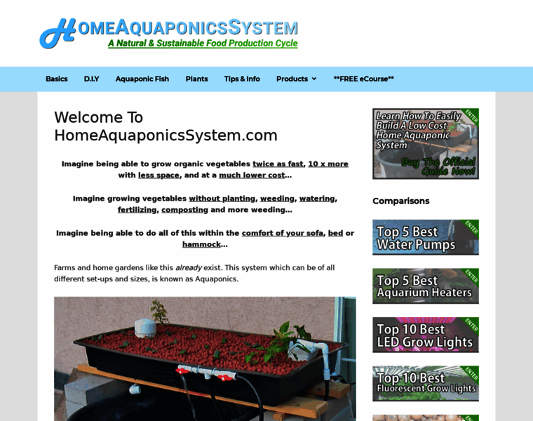 Homeaquaponicssystem.com thumbnail