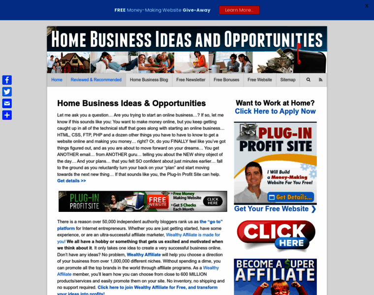 Homebusinessideas.com thumbnail
