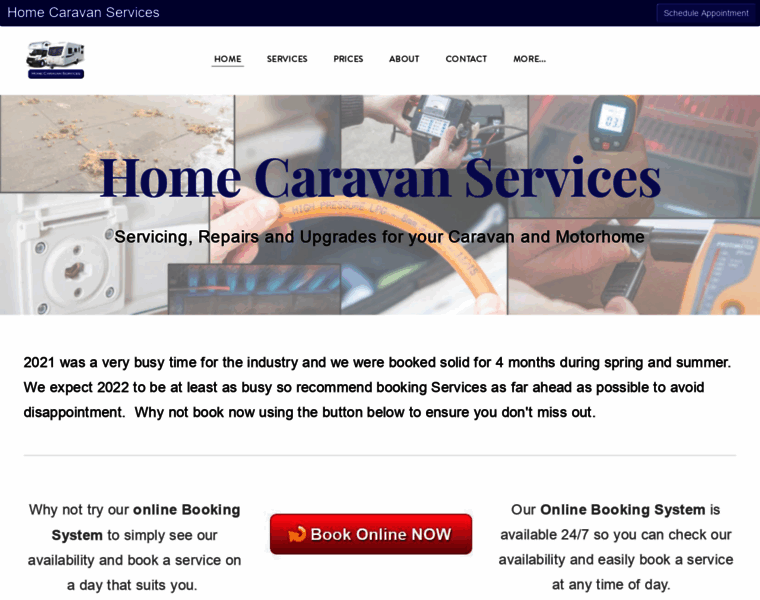 Homecaravanservices.co.uk thumbnail