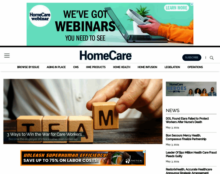 Homecaremag.com thumbnail