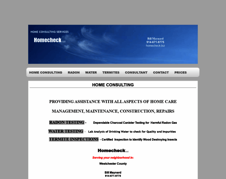 Homecheck.biz thumbnail