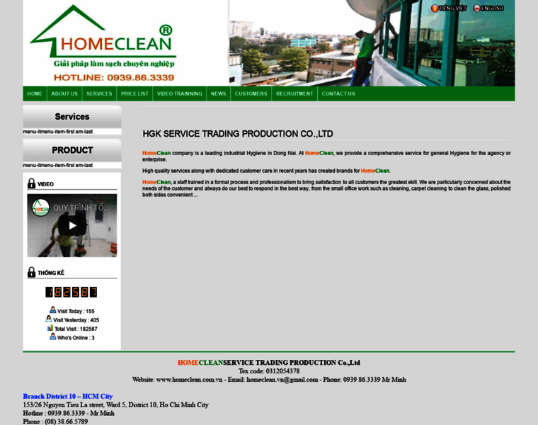Homeclean.com.vn thumbnail