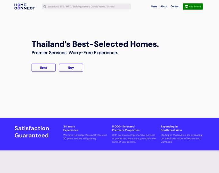 Homeconnectthailand.com thumbnail