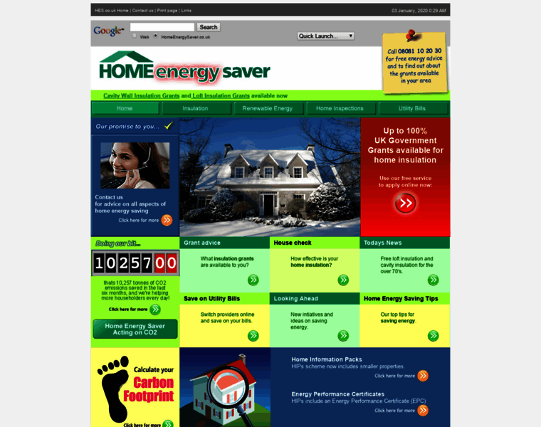 Homeenergysaver.co.uk thumbnail