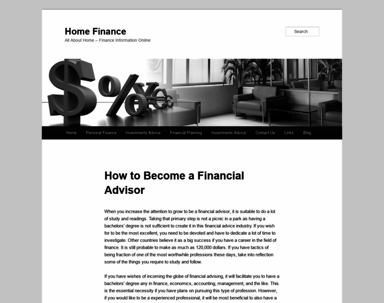 Homefinanceblog.info thumbnail