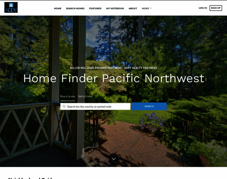 Homefinderpacificnorthwest.com thumbnail