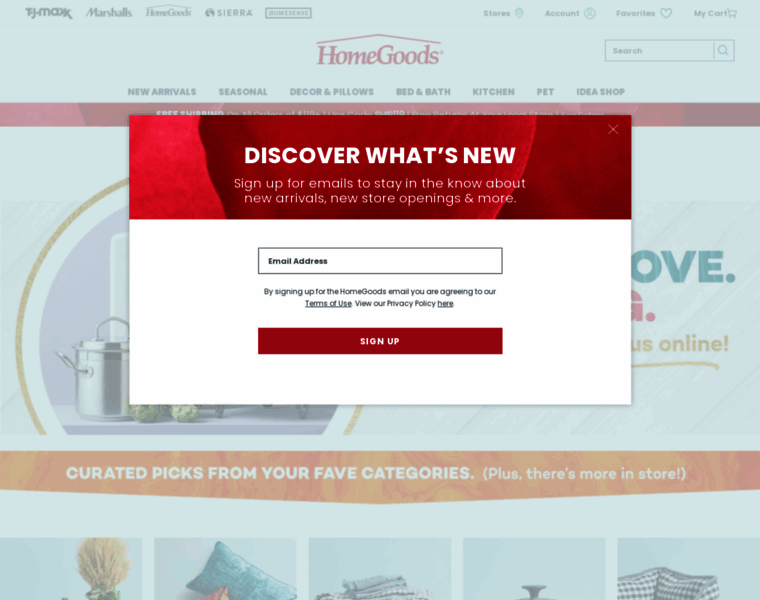 Homegoods.com thumbnail Homegoods.com thumbnail